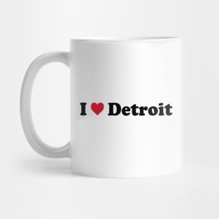 I Love Detroit Mug